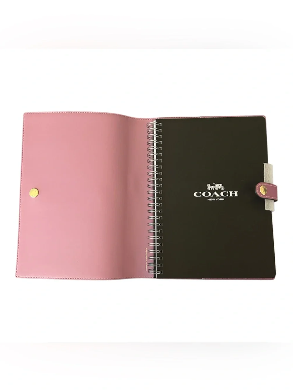 Coach Floral Yellow & Pink Notebook Cover